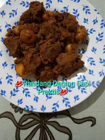 Langkah Gampang Membuat Resep 🥩Randang Daging Sapi Praktis🥩 yang Sempurna Anti Ribet, Uenak Banget