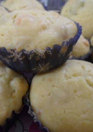 Hình của món Ham muffin (muffin mặn).