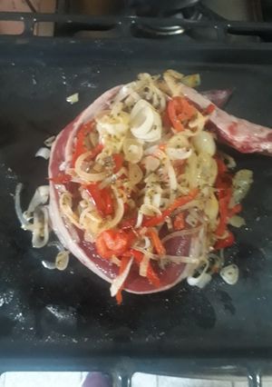 Una foto de Carne al horno