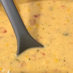 Quick Creamy Cheesy Spicy Corn Chowder A picture of Quick Creamy Cheesy Spicy Corn Chowder.