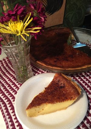 Una foto de Tarta de crema 