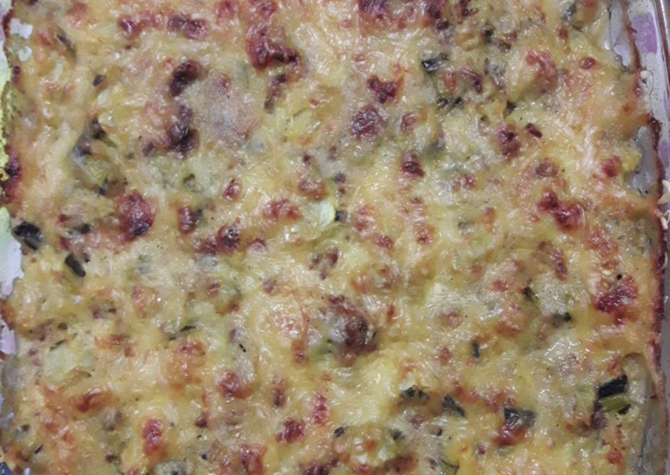 Courgettes viande hachée