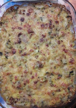 Une photo de Courgettes viande hachée