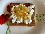 Τοστ με Cottage και Μέλι!🍞🍯