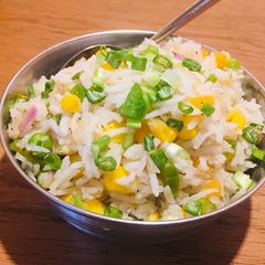 Corn Biryani A picture of Corn Biryani.