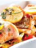 Red fish com molho de tomate