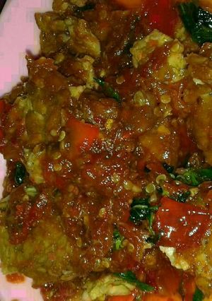 Foto resep Sambal tempe penyet kemangi