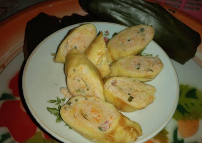 Egg Chicken Roll / Telur Gulung Ayam / Rollade Ayam