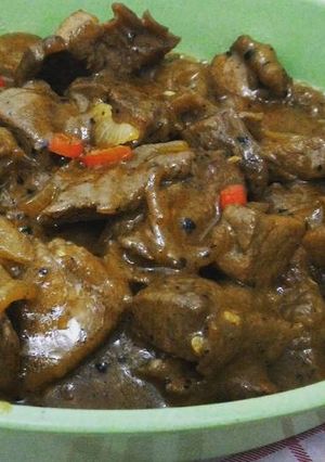 Foto resep Sapi Lada Hitam