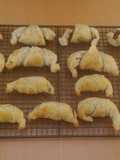 Cruasanes de nutela