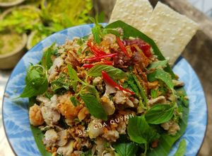 Hình của món Vả trộn.