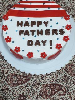 عکسی از دستور کیک روز پدر