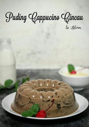 Foto resep Puding Cuppocino Cincau