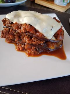 Una foto de Lasaña de Berenjena