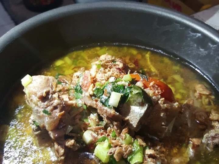 Langkah Mudah untuk Menyiapkan Resep Sop buntut sapi/tulang iga sapi sederhana ala keluarga mch yang Sempurna