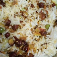 A picture of Peas Pulav.