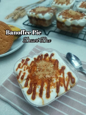 Cara Gampang Membuat Resep  Banoffee Pie Dessert Box yang Bikin Ngiler, Lezat