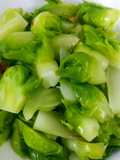 Rau mầm đá luộc