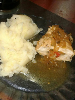 Una foto de Pechuga rellena a la mostaza