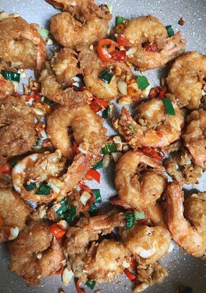 Foto resep Udang Crispy Cabe Garam