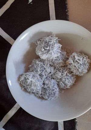 Foto resep Klepon / onde-onde bunga telang