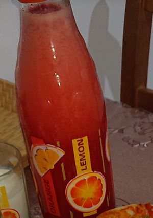 صورة لوصفة عصير الفراولة المنعش 🍓🍓🍓
