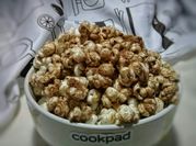 Gambar popcorn coklat
