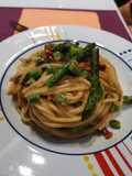 Gricia con asparagi