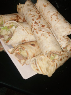 A picture of Shawarma.