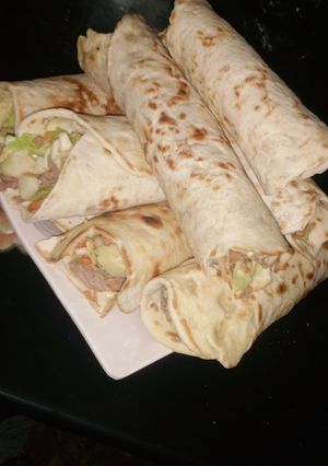 A picture of Shawarma.