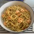 Shrimp Pasta (Aglio Olio Spaghetti + Shrimp)