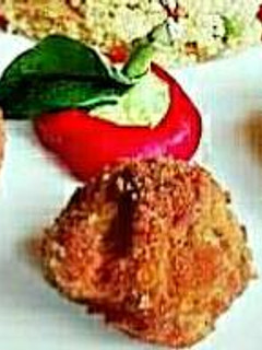 Medvehagymás fasírt recept fotója