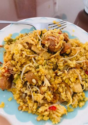Una foto de Arroz divertido