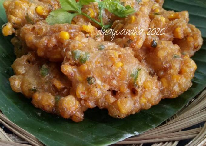 Ternyata begini lho! Bagaimana cara membuat Bakwan Jagung Manado yang lezat