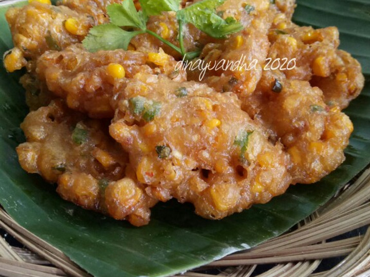 Ternyata begini lho! Bagaimana cara membuat Bakwan Jagung Manado yang lezat