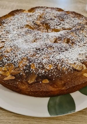 Une photo de Gâteau fondant aux abricots