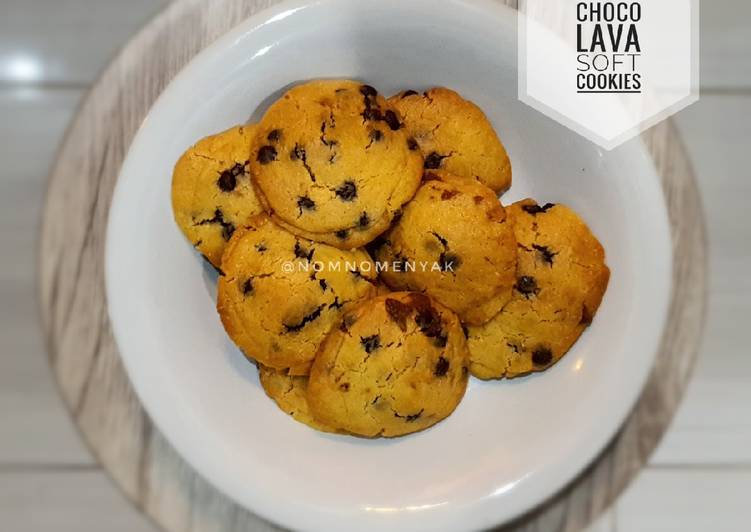 Bagaimana Membuat Choco lava soft cookies, Bikin Ngiler