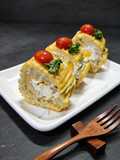 Mac n Cheese Choux Roll