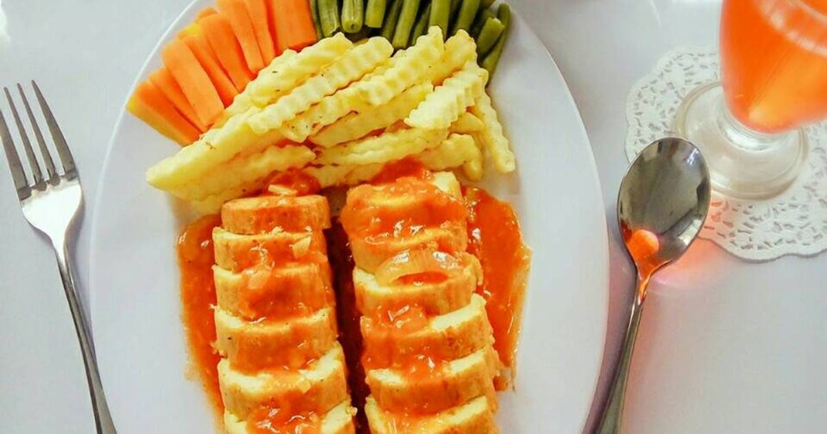  Resep  Galantin ayam  saus asam  manis  oleh Nella Cookpad 