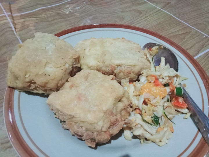 Cara Gampang Menyiapkan Tahu Crispy isi jamur tiram sambel bawang pedas Anti Gagal