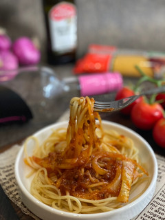 Foto resep Spaghetti Bolognese saus LaFonte by Tiger Kitchen