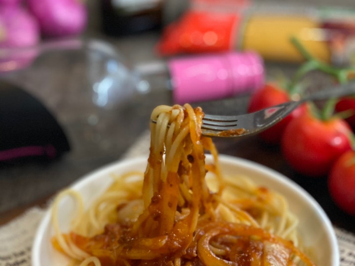 Bagaimana Menyiapkan Spaghetti Bolognese saus LaFonte by Tiger Kitchen Anti Gagal