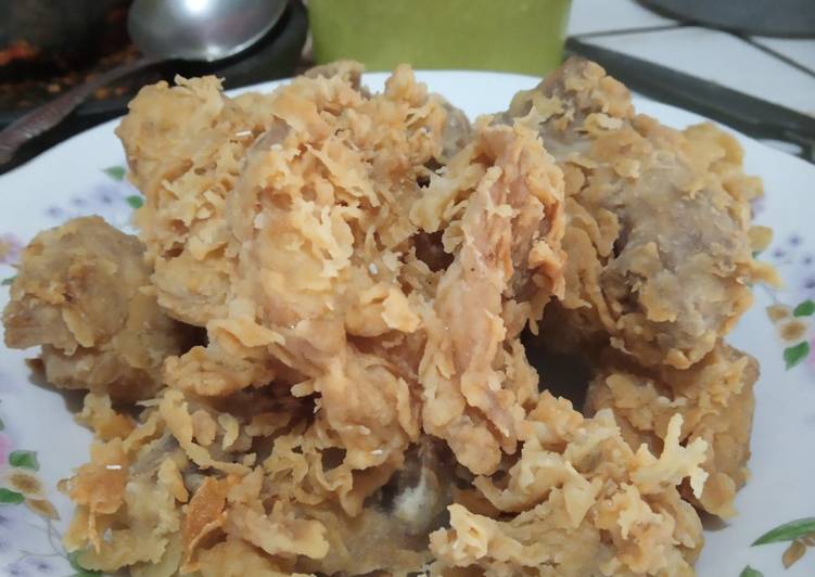 Bagaimana Membuat Chicken crispy yummy yang Enak