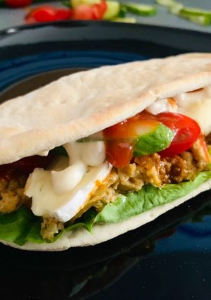 Töltött pita recept fotója
