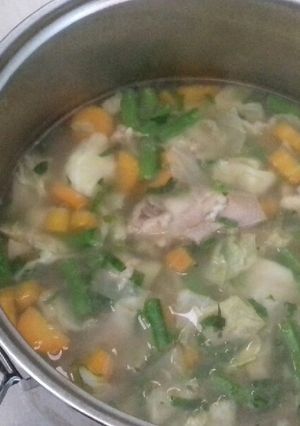 Foto resep Sop ayam sederhana