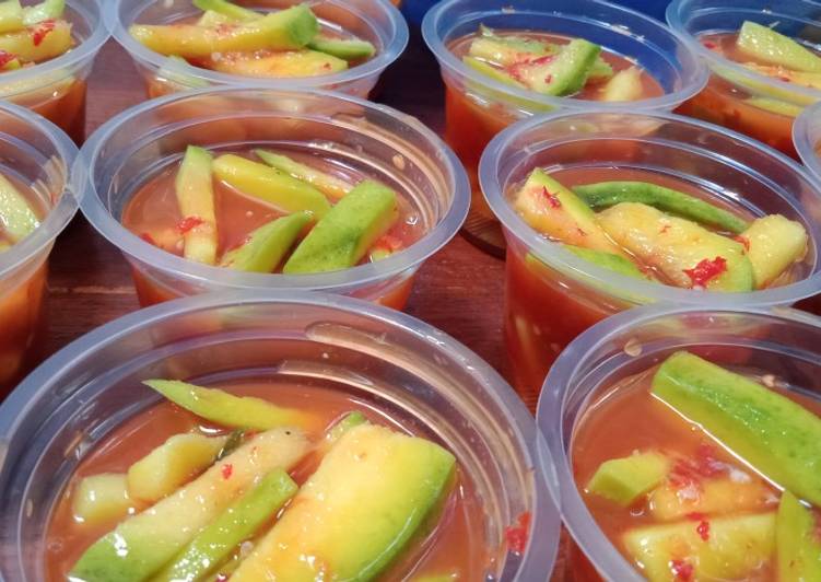 Resep Rujak buah limus, Enak