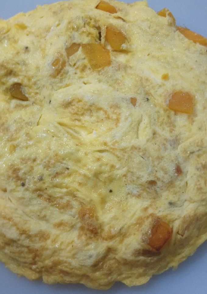 Una foto de Tortilla de calabaza al curry