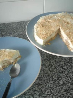 Una foto de Tarta de limón con leche condensada