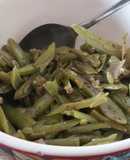 Ensalada de Porotos Verdes salteados