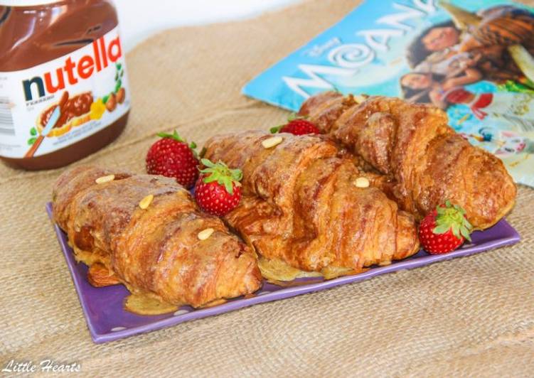 How to Make Favorite Almond-Nutella Croissants Stuffed With Strawberries